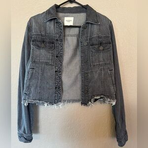 Women's Gray Denim Jacket